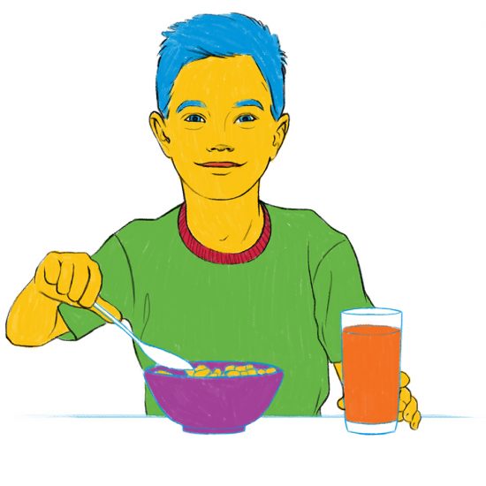 Menino-Comendo Menino-Comendo